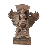 Vintage Indonesian Bronze Vishnu Garuda Vahana 13" Heritage | Jaipurio